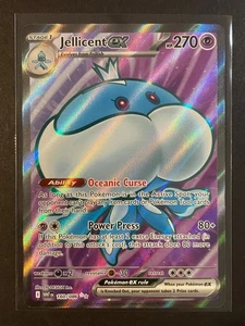 Pokemon Jellicent ex 160/086 Blanco Flare Arte Completo Ultra Raro Casi Nuevo - Imagen 1 de 2