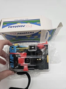 Vintage PIX Panorama 35mm Kompaktkamera Clear Front Point and Shoot NOB - Bild 1 von 3