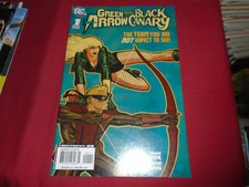 GREEN ARROW and BLACK CANARY #1 DC Comics 2007 NM