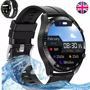 Waterproof Smart Watch Men Women Smartwatch Bluetooth for Iphone Samsung 2024 - Picture 1 of 12