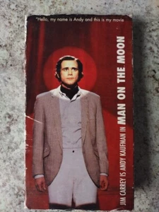 Man On The Moon (VHS, 1999) Jim Carrey, Danny DeVito - Picture 1 of 5