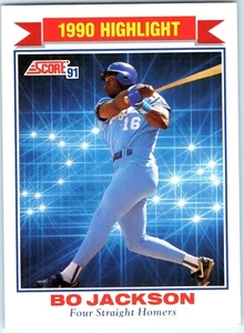 1991 Score - Bo Jackson #420 - Picture 1 of 2