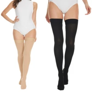 Medias de compresión médica de soporte alto para muslos 30-40 mmHg calcetines para venas varicosas - Imagen 1 de 15