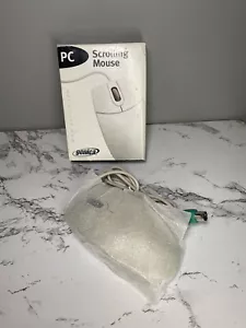 Vintage Genica Scrolling Mouse PC GN-115 Retro Trackball BRAND NEW - Picture 1 of 4