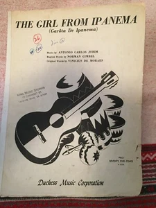 Girl From Ipanema sheet music Antonio Carlos Jobim - Picture 1 of 3