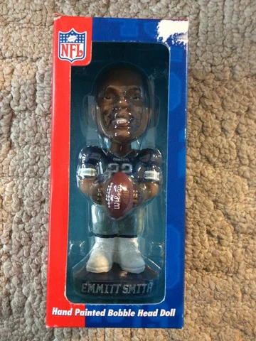 Emmitt Smith Bobblehead Dallas Cowboys Hall of Fame Running Back Cover