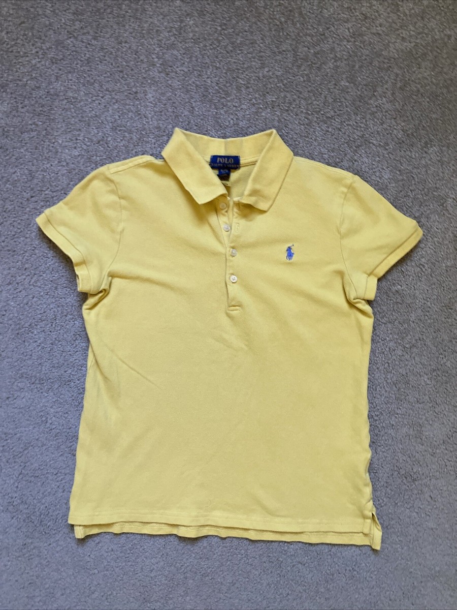 Camiseta Niño Tommy Hilfiger Chicas Polo Ralph Lauren Amarillo