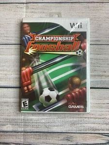 Championship Foosball (Nintendo Wii, 2008) Brandneues Spiel - Bild 1 von 2