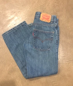 Levi's - Boy's 569 Loose Straight Skater 90s Wide Baggy Jeans - Size 8 Reg 24x23 - Picture 1 of 4