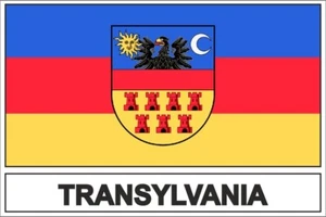 Sticker aufkleber  Flaggen  flagge fahne transylvania - Bild 1 von 1