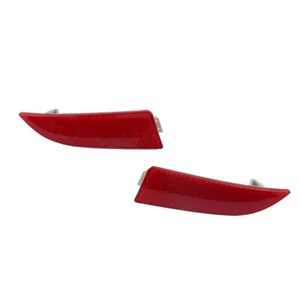 Pair Fits BMW E83 X3 2007-2010 Car Rear Right & Left Reflector Bumper Cover Red - Picture 1 of 6