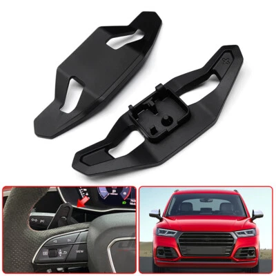 2017-2020 For AUDI 80A Q5 SQ5 Prefacelift Steering Wheel Shift Paddle Shifter Foto 1 de 4