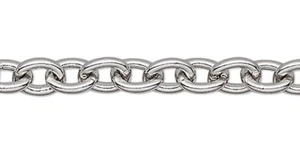 Catena, Acciaio Inox, 5 Piedi Bulk Cavo da 3mm con Maglie da 3mm - Foto 1 di 2