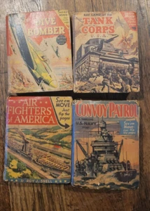 4 alte GROSSE KLEINE BÜCHER: WW2 KRIEG, MILITÄR / KRIEGSART - Bild 1 von 9