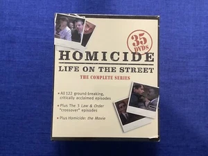 Homicide Life on the Street - Complete Series (DVD, 2009) New Sealed Region 1 - Picture 1 of 3
