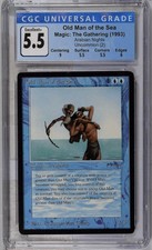 OLD MAN OF THE SEA Arabian Nights CGC 5.5 Graded MTG [Card Kingdom]