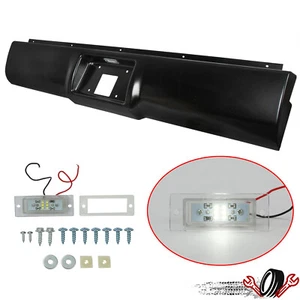 Rear Bumper Roll Pan w/LED Light For 1988-1998 Chevrolet GMC C/K 1500 2500 3500 - Picture 1 of 23