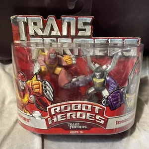 Transformers Robot Heroes  RADIMUS & INSECTICON NIB - Picture 1 of 2