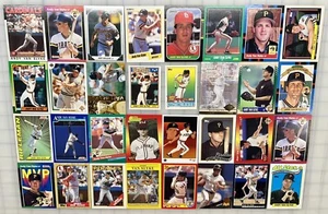 ANDY VAN SLYKE - Huge 32 different card lot!! Topps-Fleer+ CARDINALS-PIRATES! $$ - Picture 1 of 1