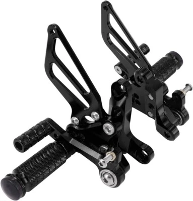 Black CNC Rearset Footpegs Brake Shift Pedal For Ducati 848/1098/1198/S 07-13 - Image 1 of 4