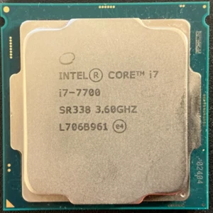 Intel Core i7 7700 3.6Ghz 4 Core 8 Thread LGA 1151 CPU Processor - Picture 1 of 1