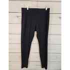 A New Day Women's Black Stretch Elastic Waist High Rise Ankle Leggings Size 1x