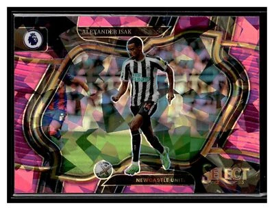 2022-2023 Select Premier League #216 Alexander Isak Pink Cracked Ice - Image 1 of 2