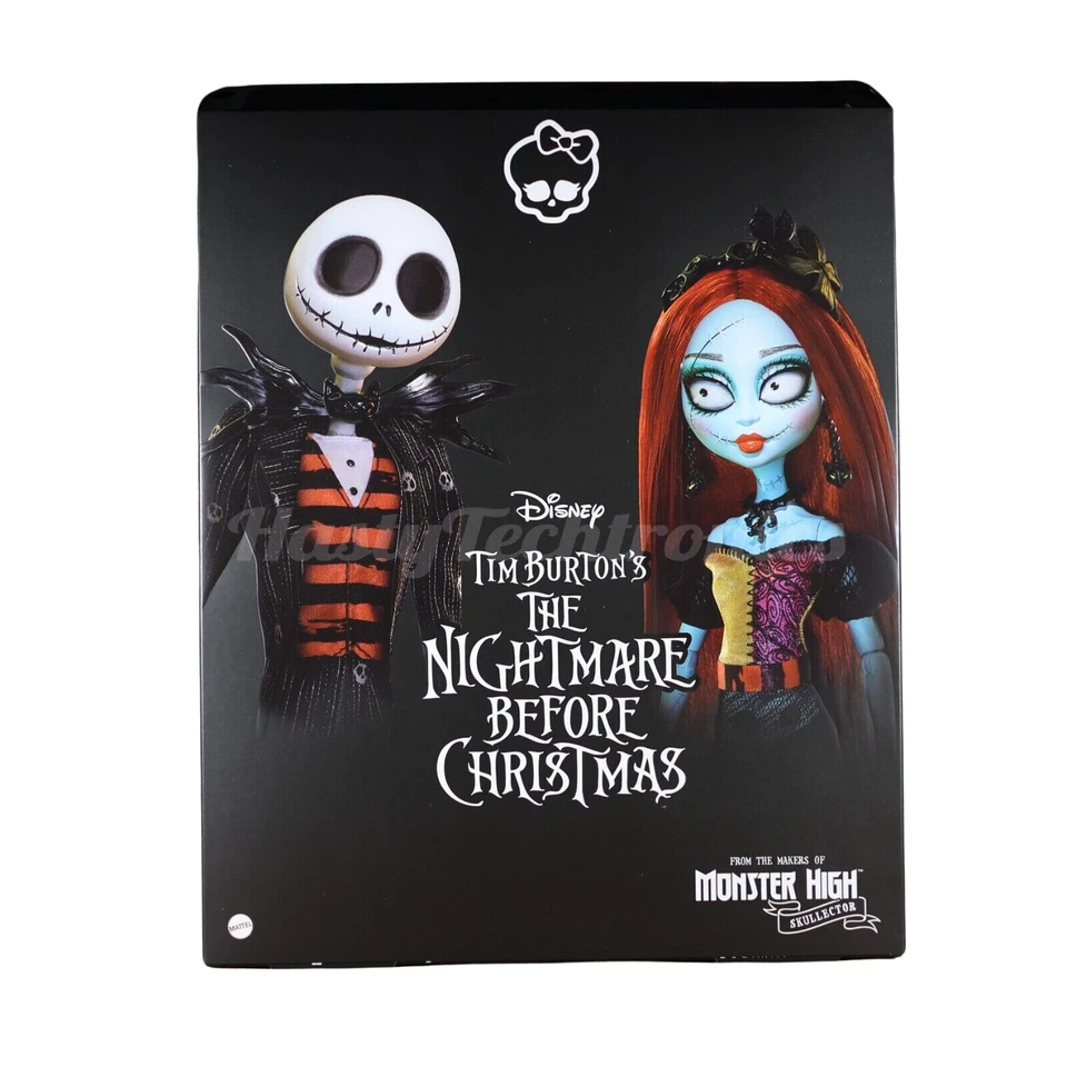 Monster High Skullector The Nightmare Before Christmas Jack & Sally Dolls HNF99