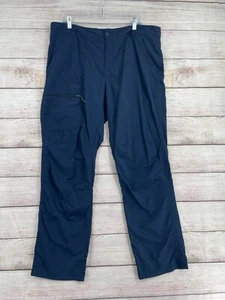 Columbia PFG Omni-Shade Fishing Pants Men's Size 40x32 Blue Water Resistant - Picture 1 of 11