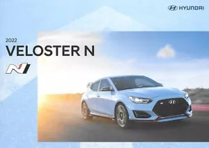 2022 HYUNDAI VELOSTER N Sales Brochure Catalog US 22 - Picture 1 of 1