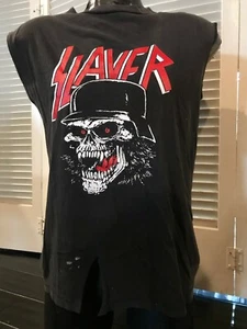 Vintage 90's Slayer Wehrmacht Promo Shirt Size M/L Rock Thrash Metal - Bild 1 von 6