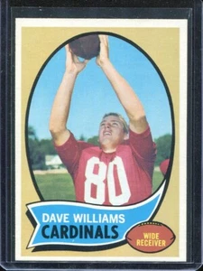 1970 Topps Football # 208 Dave Williams (NM+) Near Mint Plus - Picture 1 of 2