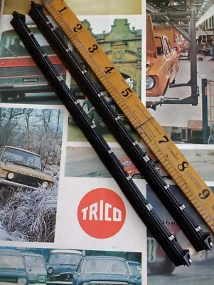 TRICO WIPER BLADE REFILLS 10" MORRIS MINOR AUSTIN BMC MINI MGB TR4 TR5 FORD VW  - Image 1 of 4