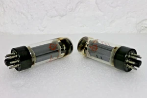 Matched Pair National Electronics EL34 Valve Tubes - Tested Good - Picture 1 of 4