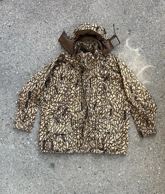 Vtg Columbia Coat Mens XXXL Camo Cattail Jacket Made In USA Gore Tex Hunting - Image 1 of 4