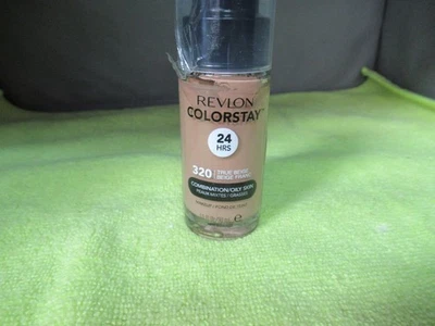 X3 Bottles~ REVLON Colorstay LONGWEAR Makeup Foundation ~ 320 TRUE BEIGE ~Sealed - Image 1 of 3