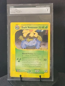 Pokemon Jumbo Dark Venusaur Winner #7 CGC 7 NM - Foto 1 di 2