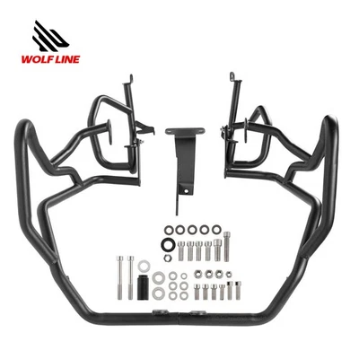 WOLFLINE Crash Bars Engine Case Guard Bumpers For BMW F 750 850 800 GS 2018-2023 - Bild 1 von 4