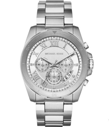 Orologio Cronografo Uomo Michael Kors Quadrante Argento MK8562