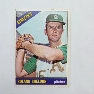 1966 Topps Roland Sheldon card # 18 Kansas City Athletics - Picture 1 of 2