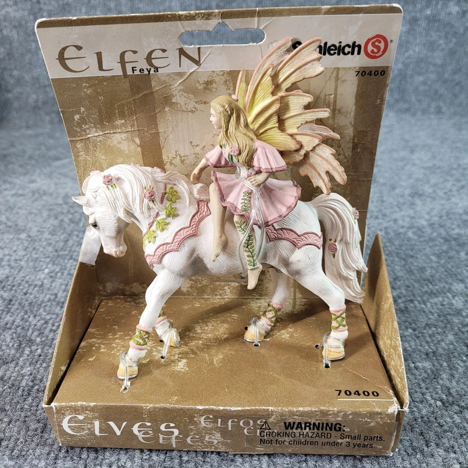 Schleich Elfen Feya 70400 Hada y Caballo Retirado 2006 (Hada/Elfo) Foto 1 de 4