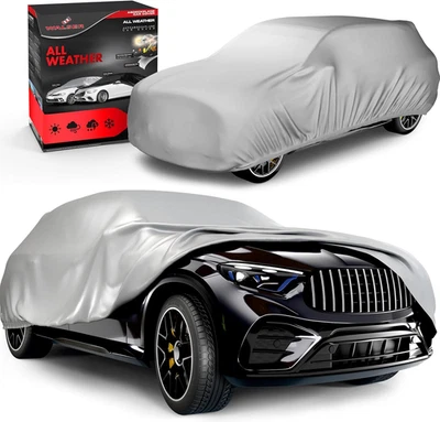 Telo Copriauto Da Esterno All Weather - Telone Auto Suv/Van 100% Impermeabile E  - Immagine 1 di 4