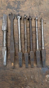 Carpenters Vintage Brace Drill Bits - Picture 1 of 4