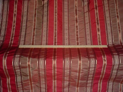 Tela de tapicería a rayas cinta de seda Palazzo con bandas Cowtan Tout 22-3/8 años Foto 1 de 4