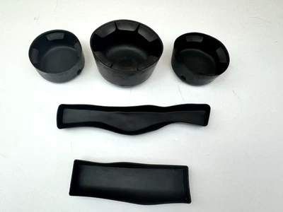 2002-2009 Chevrolet TrailBlazer Console Cup holder Insert Set OEM Inserts 5pc - Image 1 of 4