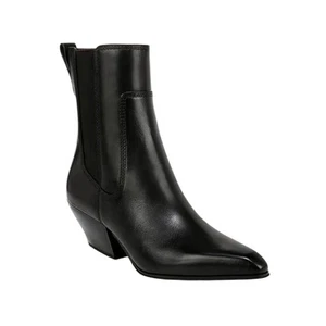 Botas Franco Sarto Cuero Negro Punta Punta (Talla 8.5M) - Imagen 1 de 11