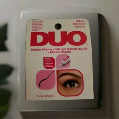 DUO Striplash 1#Brand Adhesive Eyelash Glue Dark Tone Blends W/Black & Brown!! - Image 1 of 4