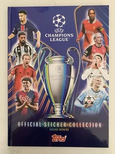 UEFA CHAMPIONS LEAGUE 2024-25 ÁLBUM DE PEGATINAS OFICIALES TOPPS TAPA DURA NUEVO - Imagen 1 de 4