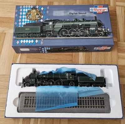 Roco 69371, bay. S3/6 (BR 18.4), AC-digital mit ESU-LokSound 4.0, in OVP, TOP - Bild 1 von 4