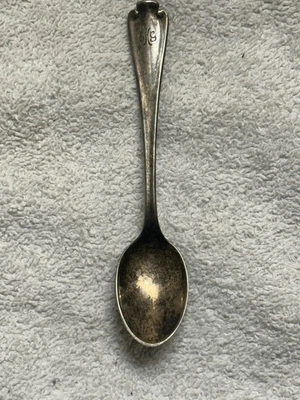 Tiffany & Company 1922 M plata de ley flamenca (.925)-antigua coleccionable”SHS” Foto 1 de 4